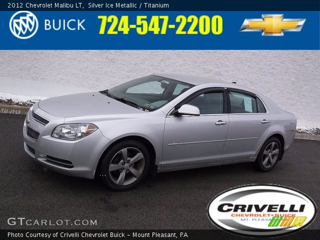 2012 Chevrolet Malibu LT in Silver Ice Metallic