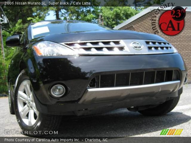 2006 Nissan Murano SL in Super Black