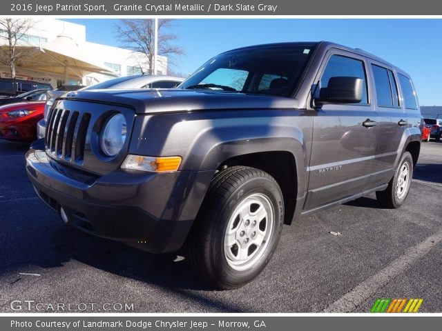 2016 Jeep Patriot Sport in Granite Crystal Metallic