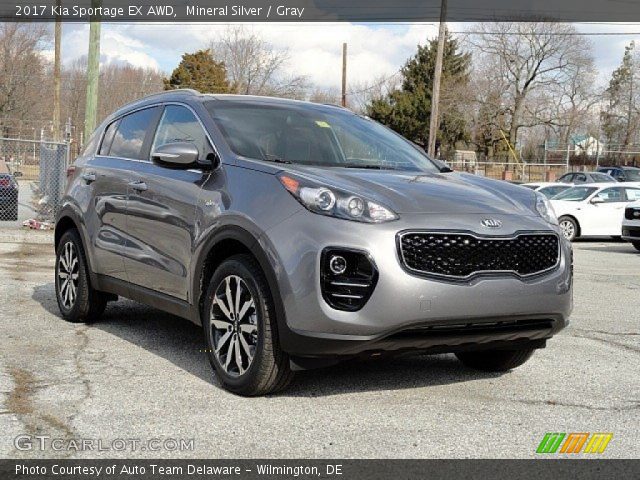 2017 Kia Sportage EX AWD in Mineral Silver