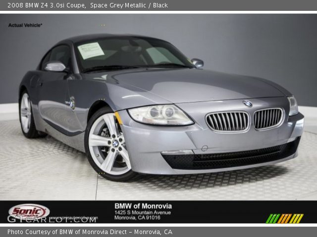 2008 BMW Z4 3.0si Coupe in Space Grey Metallic