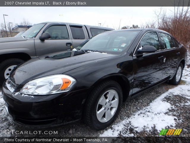 2007 Chevrolet Impala LT in Black