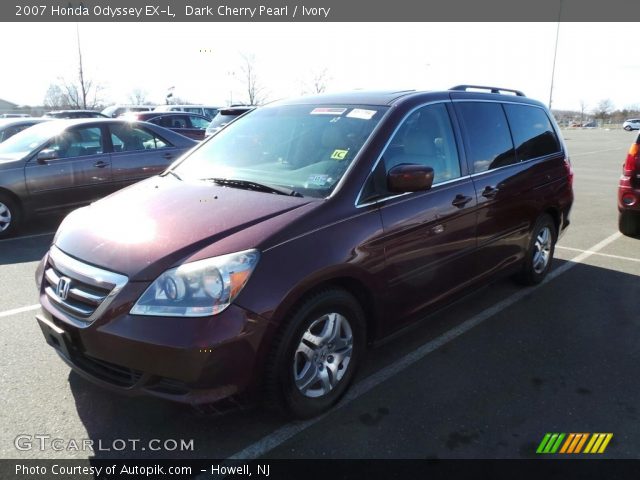 2007 Honda Odyssey EX-L in Dark Cherry Pearl