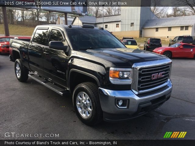 2015 GMC Sierra 2500HD SLE Crew Cab 4x4 in Onyx Black