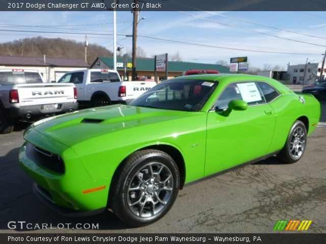 2017 Dodge Challenger GT AWD in Green Go