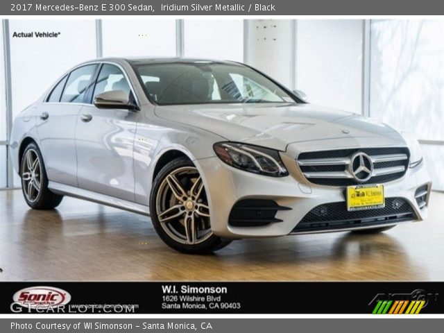 2017 Mercedes-Benz E 300 Sedan in Iridium Silver Metallic