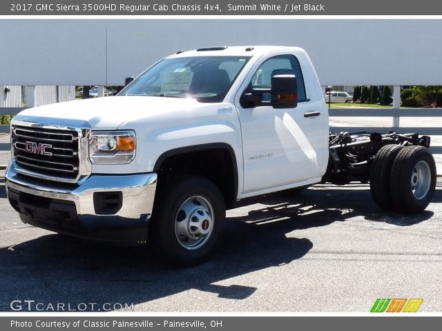 2017 GMC Sierra 3500HD Regular Cab Chassis 4x4 in Summit White