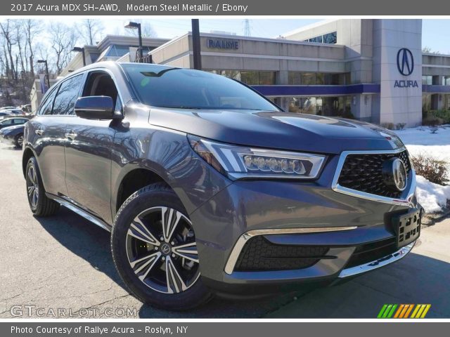 2017 Acura MDX SH-AWD in Modern Steel Metallic