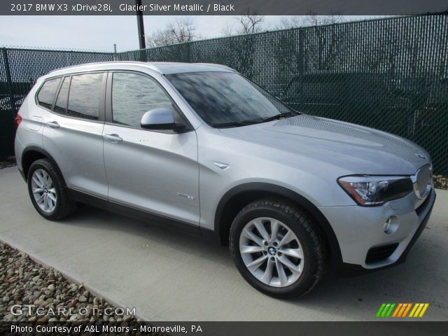 2017 BMW X3 xDrive28i in Glacier Silver Metallic