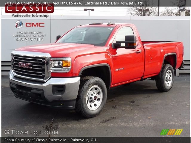 2017 GMC Sierra 3500HD Regular Cab 4x4 in Cardinal Red