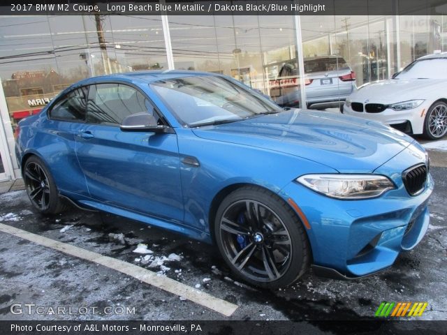 2017 BMW M2 Coupe in Long Beach Blue Metallic