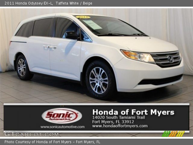 2011 Honda Odyssey EX-L in Taffeta White