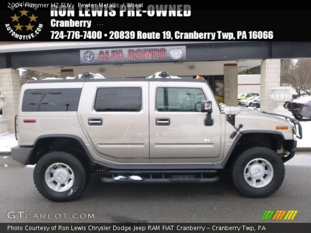 2004 Hummer H2 SUV in Pewter Metallic