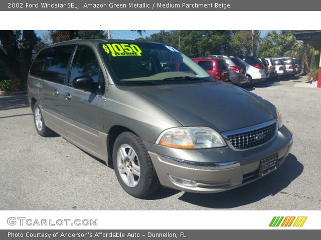 2002 Ford Windstar SEL in Amazon Green Metallic