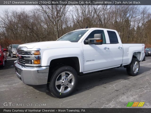 2017 Chevrolet Silverado 2500HD Work Truck Double Cab 4x4 in Summit White