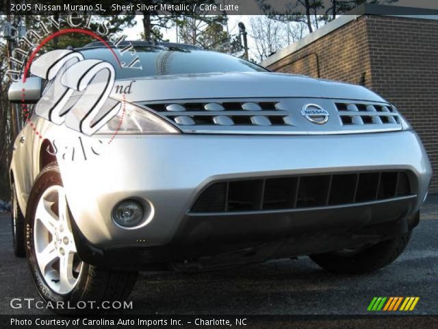 2005 Nissan Murano SL in Sheer Silver Metallic