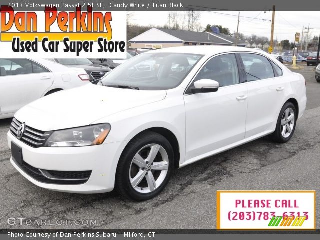 2013 Volkswagen Passat 2.5L SE in Candy White