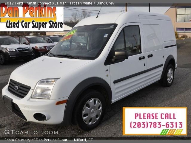 2012 Ford Transit Connect XLT Van in Frozen White