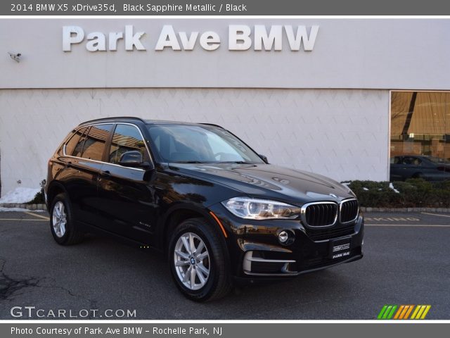 2014 BMW X5 xDrive35d in Black Sapphire Metallic