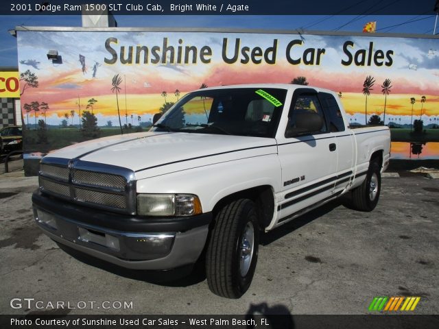 2001 Dodge Ram 1500 SLT Club Cab in Bright White