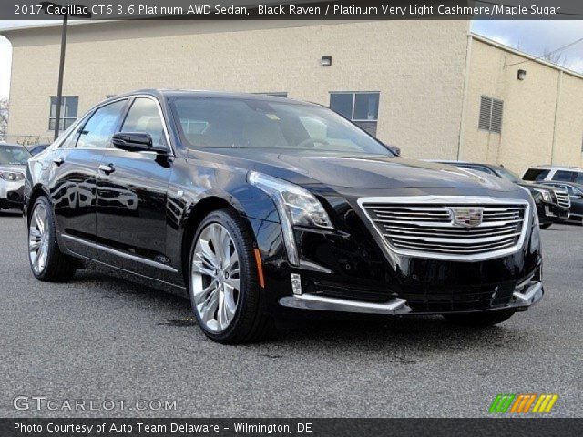 2017 Cadillac CT6 3.6 Platinum AWD Sedan in Black Raven