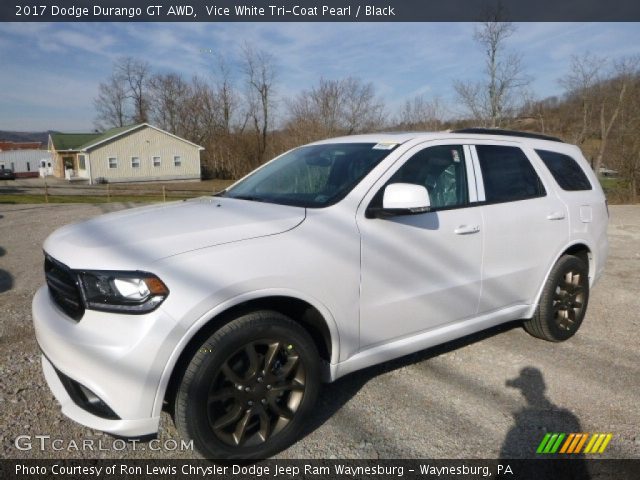 2017 Dodge Durango GT AWD in Vice White Tri-Coat Pearl