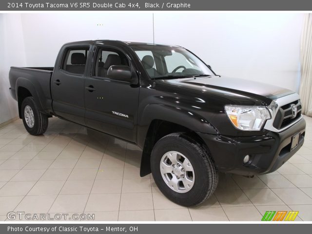 2014 Toyota Tacoma V6 SR5 Double Cab 4x4 in Black