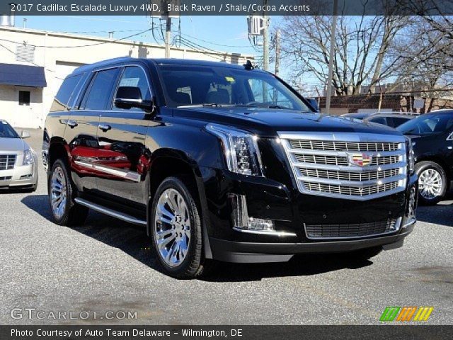 2017 Cadillac Escalade Luxury 4WD in Black Raven