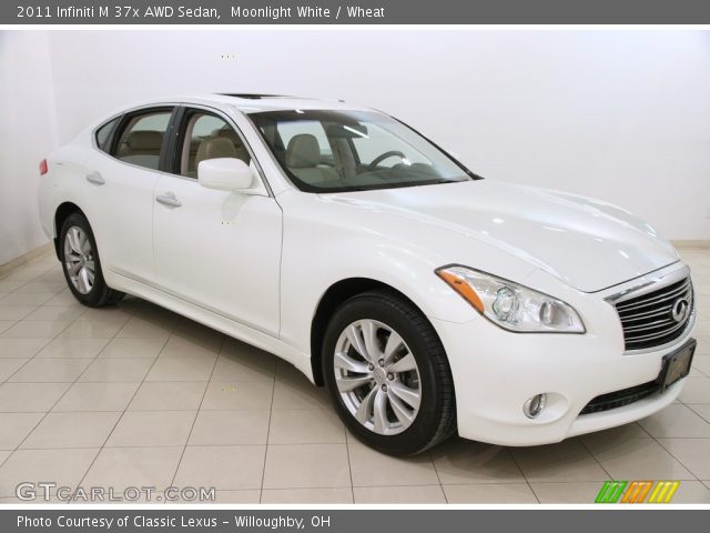 2011 Infiniti M 37x AWD Sedan in Moonlight White