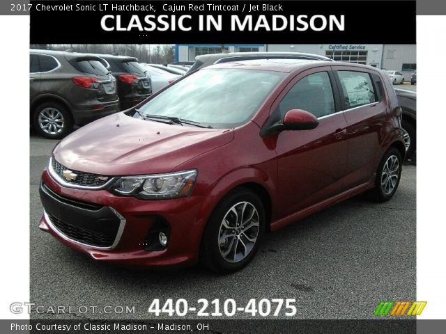2017 Chevrolet Sonic LT Hatchback in Cajun Red Tintcoat