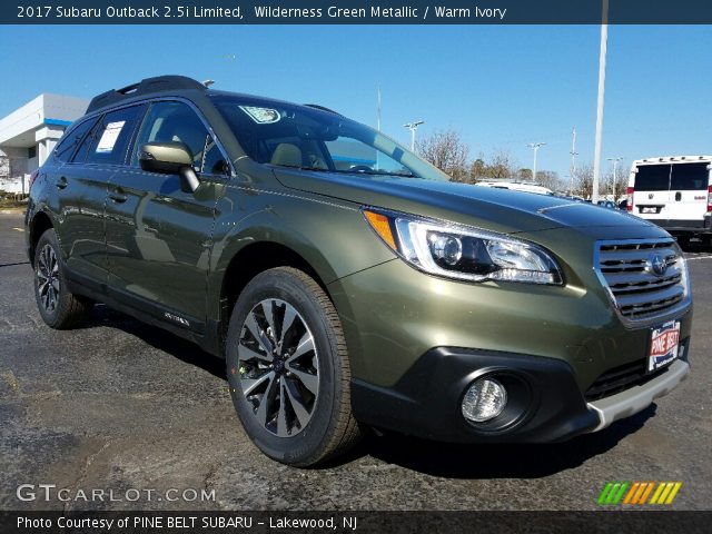 2017 Subaru Outback 2.5i Limited in Wilderness Green Metallic
