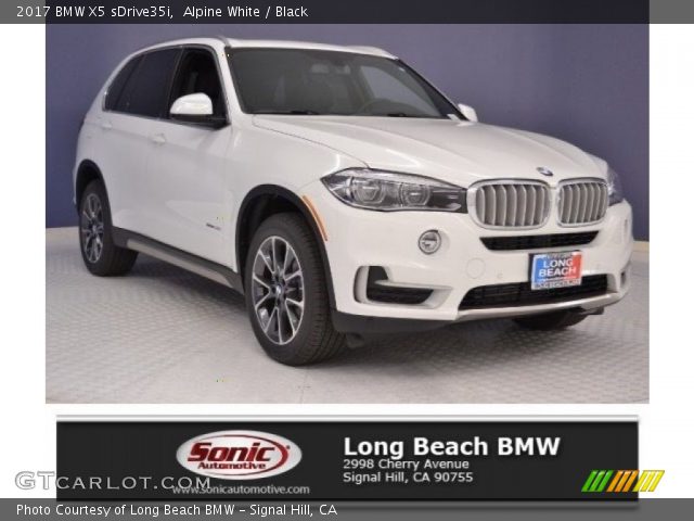 2017 BMW X5 sDrive35i in Alpine White