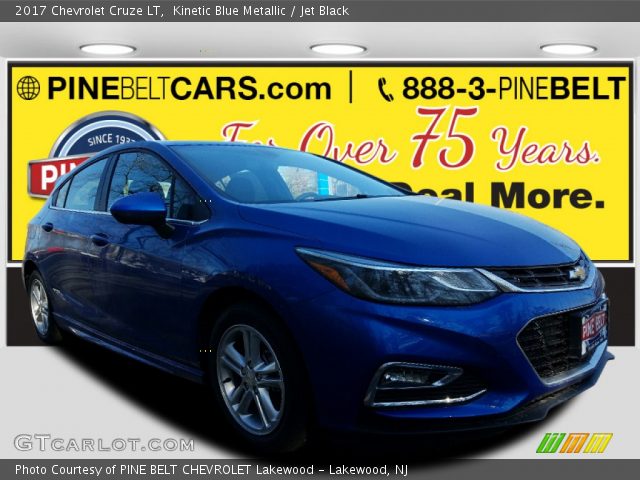 2017 Chevrolet Cruze LT in Kinetic Blue Metallic