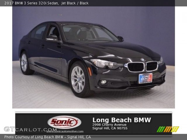 2017 BMW 3 Series 320i Sedan in Jet Black