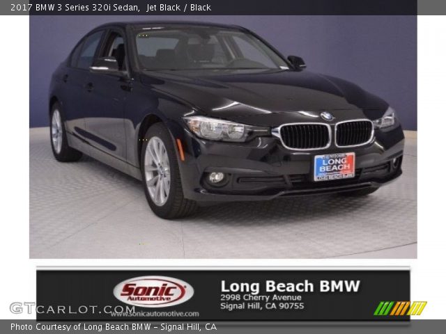 2017 BMW 3 Series 320i Sedan in Jet Black