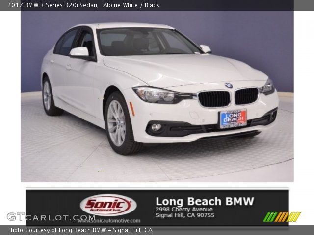 2017 BMW 3 Series 320i Sedan in Alpine White