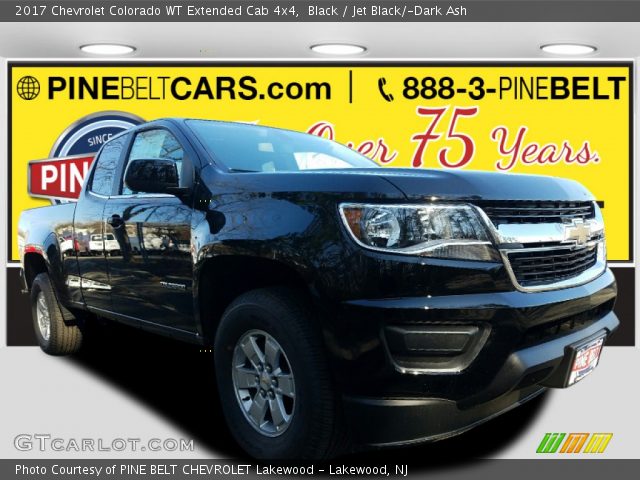 2017 Chevrolet Colorado WT Extended Cab 4x4 in Black
