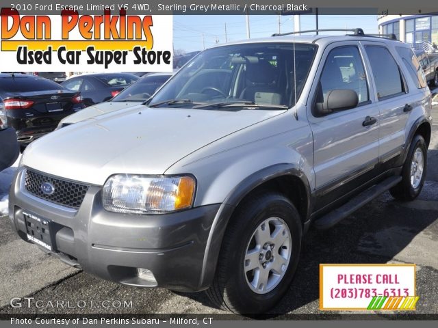 2010 Ford Escape Limited V6 4WD in Sterling Grey Metallic