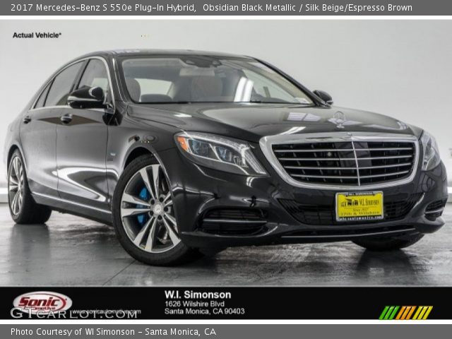 2017 Mercedes-Benz S 550e Plug-In Hybrid in Obsidian Black Metallic