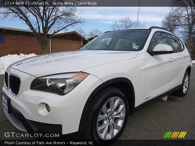 2014 BMW X1 xDrive28i in Alpine White