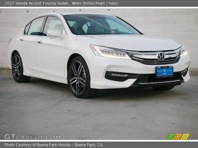 2017 Honda Accord Touring Sedan in White Orchid Pearl