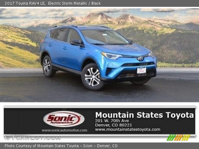 2017 Toyota RAV4 LE in Electric Storm Metallic