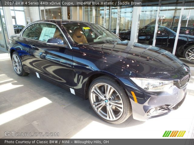 2017 BMW 4 Series 440i xDrive Coupe in Imperial Blue Metallic