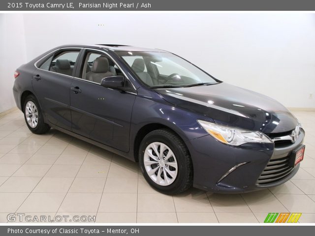 2015 Toyota Camry LE in Parisian Night Pearl