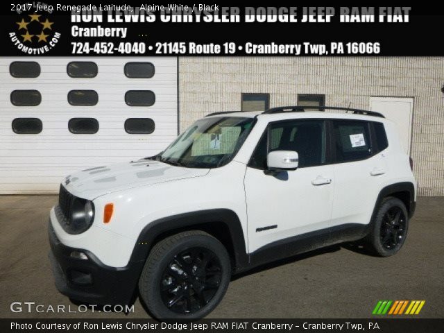 2017 Jeep Renegade Latitude in Alpine White