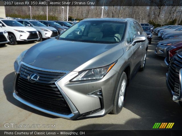 2017 Lexus RX 350 AWD in Atomic Silver