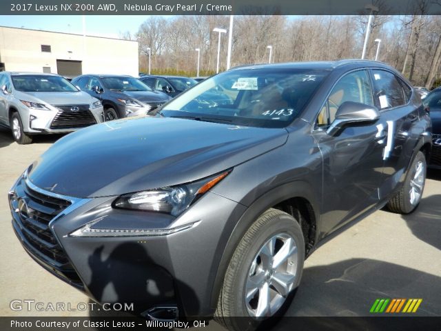 2017 Lexus NX 200t AWD in Nebula Gray Pearl