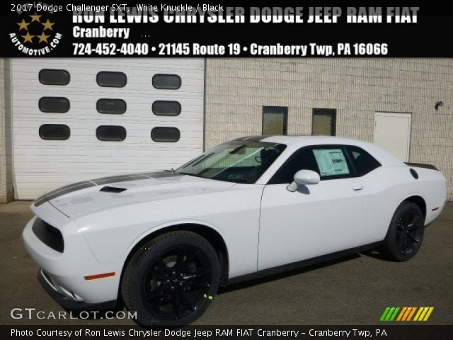 2017 Dodge Challenger SXT in White Knuckle