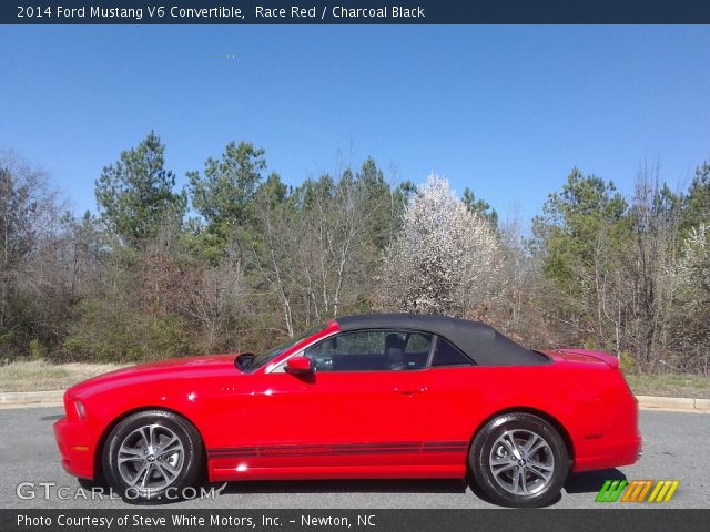 2014 Ford Mustang V6 Convertible in Race Red