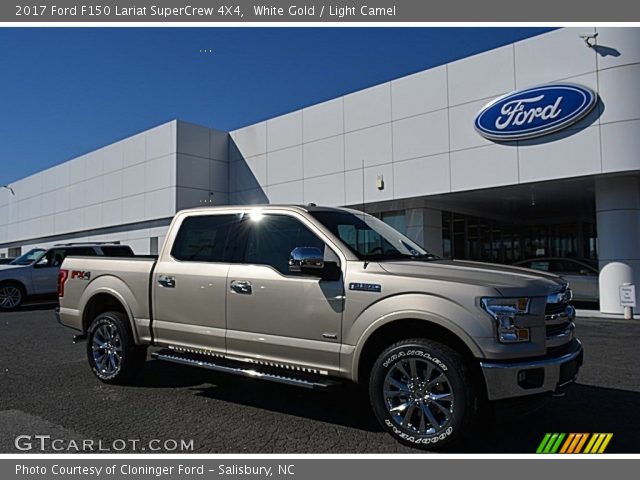 2017 Ford F150 Lariat SuperCrew 4X4 in White Gold